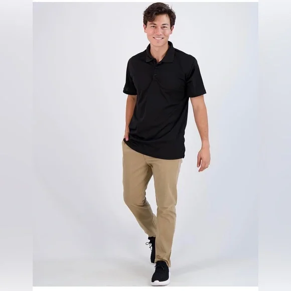 NEW - Men's Dry Fit Polo Shirt Set (3 Pack) - Picture 4 of 5